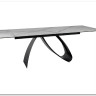 Стол обеденный Signal DIUNA Ceramic 160 раскладной (Statuario Venato белый/черный мат)} заказать в Санкт Петербурге по цене 156 634 руб. с доставкой в Санкт Петербург