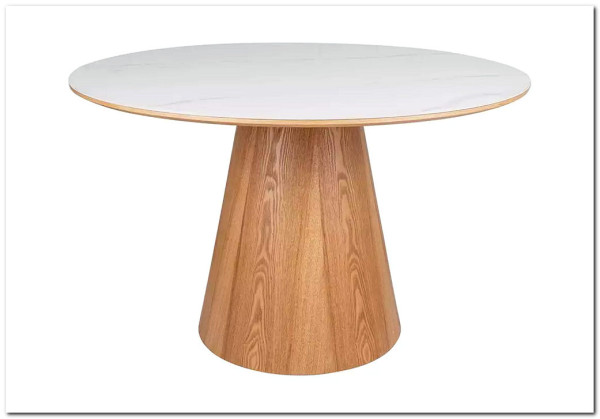 Стол обеденный Signal ANGEL Ceramic 120 (белый/дуб)} заказать в Санкт Петербурге по цене 70 299 руб. с доставкой в Санкт Петербург
