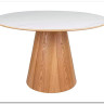 Стол обеденный Signal ANGEL Ceramic 120 (белый/дуб)} заказать в Санкт Петербурге по цене 70 299 руб. с доставкой в Санкт Петербург