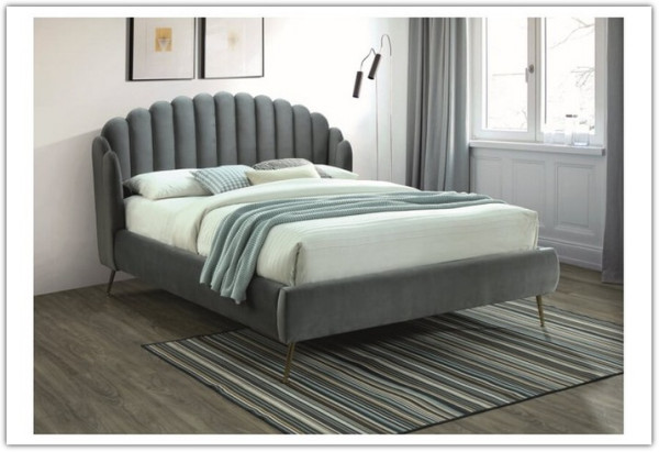 Кровать CALABRIA VELVET 160/200 Signal} заказать в Санкт Петербурге по цене 84 730 руб. с доставкой в Санкт Петербург