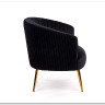 Кресло CROWN  Halmar (черный/золотой)} заказать в Санкт Петербурге по цене 30 381 руб. с доставкой в Санкт Петербург