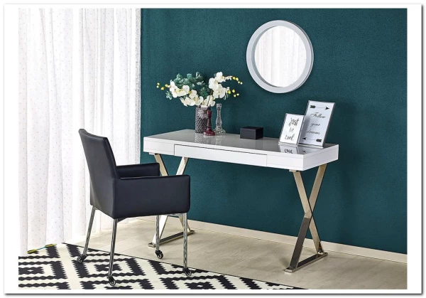 Стол компьютерный Halmar B-31 (белый/хром)} заказать в Санкт Петербурге по цене 37 613 руб. с доставкой в Санкт Петербург