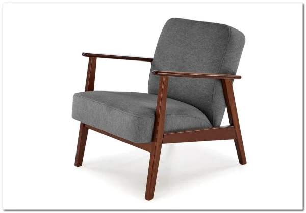 Кресло Halmar MILANO 1S tap. Castel 93 (серый)} заказать в Санкт Петербурге по цене 33 355 руб. с доставкой в Санкт Петербург