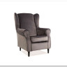 Кресло BARON Velvet Bluvel 14  Signal (серый)} заказать в Санкт Петербурге по цене 47 283 руб. с доставкой в Санкт Петербург