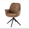 Стул кухонный Halmar K591 поворотный (коричневый/черный)} заказать в Санкт Петербурге по цене 18 420 руб. с доставкой в Санкт Петербург
