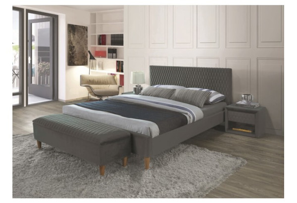 Кровать AZURRO VELVET BLUVEL 14 140/200 Signal} заказать в Санкт Петербурге по цене 41 646 руб. с доставкой в Санкт Петербург