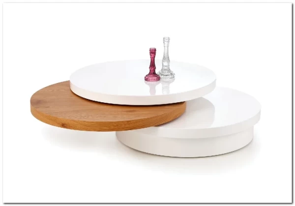 Стол журнальный Halmar MICHELLE (белый/дуб золотой)} заказать в Санкт Петербурге по цене 47 003 руб. с доставкой в Санкт Петербург