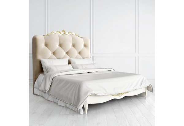 Купить Кровать с мягким изголовьем 140*200 Romantic R714D-K02-AG-B01 с доставкой по России по цене производителя можно в магазине Другая Мебель в Санкт Петербурге