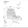 Кресло SIGNAL GISELLE (бежевый/бежевый/черный мат)} заказать в Санкт Петербурге по цене 42 142 руб. с доставкой в Санкт Петербург