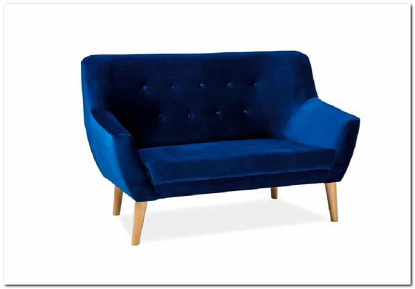 Диван Signal NORDIC 2 Velvet Bluvel 86 синий} заказать в Санкт Петербурге по цене 54 053 руб. с доставкой в Санкт Петербург