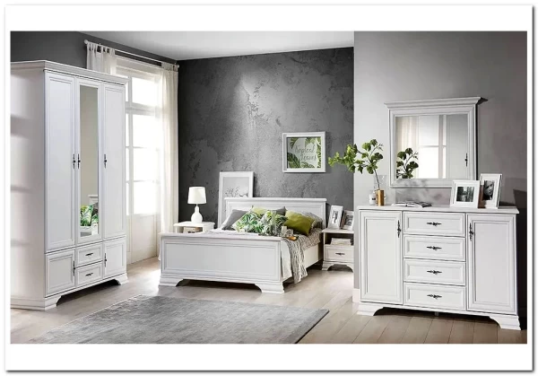 Мебель для спальни Кентаки БРВ белая} заказать в Санкт Петербурге по цене 140 150 руб. с доставкой в Санкт Петербург