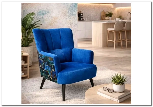 Кресло Halmar PAGONI (темно-синий/черный)} заказать в Санкт Петербурге по цене 43 019 руб. с доставкой в Санкт Петербург