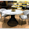 Стол BUENO 120 GLOSS GOLDEN JADE SOLID CERAMIC / BLACK, DISAUR} заказать в Санкт Петербурге по цене 108 700 руб. с доставкой в Санкт Петербург