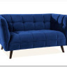 Кресло CASTELLO 1 Velvet Bluvel 86  Signal (темно-синий)} заказать в Санкт Петербурге по цене 64 889 руб. с доставкой в Санкт Петербург