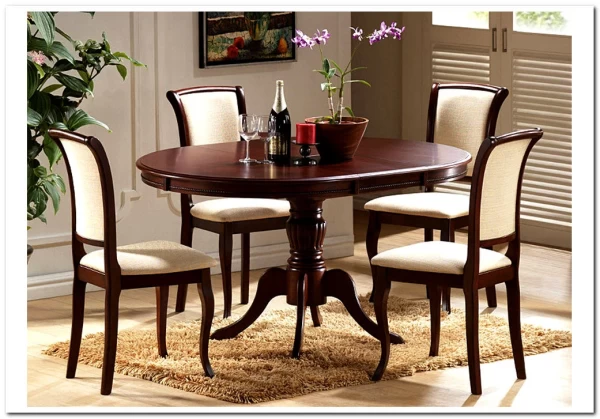 Стол обеденный Signal OLIVIA 106 раскладной (темный орех)} заказать в Санкт Петербурге по цене 55 632 руб. с доставкой в Санкт Петербург