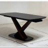 Стол BLANCO 160 MATT BLACK MARBLE SOLID CERAMIC / Орех, DISAUR} заказать в Санкт Петербурге по цене 102 000 руб. с доставкой в Санкт Петербург