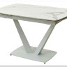 Стол ALATRI 120 GLOSS STATUARIO WHITE SINTERED STONE / WHITE} заказать в Санкт Петербурге по цене 79 600 руб. с доставкой в Санкт Петербург