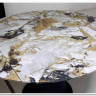 Стол TERAMO 135 GLOSS GRAND JADE SOLID CERAMIC, керамика, поворотн.механизм / Черный каркас, DISAUR} заказать в Санкт Петербурге по цене 56 970 руб. с доставкой в Санкт Петербург