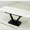 Стол ALATRI 120 MATT WHITE MARBLE SINTERED STONE / BLACK} заказать в Санкт Петербурге по цене 75 200 руб. с доставкой в Санкт Петербург