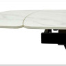 Стол ALATRI 120 MATT WHITE MARBLE SINTERED STONE / BLACK} заказать в Санкт Петербурге по цене 75 200 руб. с доставкой в Санкт Петербург