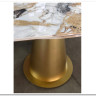 Стол TERAMO 135 GLOSS GRAND JADE SOLID CERAMIC, керамика, поворотн.механизм / Бронзовый, DISAUR} заказать в Санкт Петербурге по цене 63 810 руб. с доставкой в Санкт Петербург