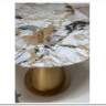 Стол TERAMO 135 GLOSS GRAND JADE SOLID CERAMIC, керамика, поворотн.механизм / Бронзовый, DISAUR} заказать в Санкт Петербурге по цене 63 810 руб. с доставкой в Санкт Петербург