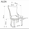 Стул кухонный Halmar ALDA (темно-зеленый/черный)} заказать в Санкт Петербурге по цене 15 976 руб. с доставкой в Санкт Петербург