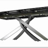 Стол ESTEBIO 160 KL-99 Белый мрамор матовый, итальянская керамика/ Серый металлик, DISAUR} заказать в Санкт Петербурге по цене 100 240 руб. с доставкой в Санкт Петербург