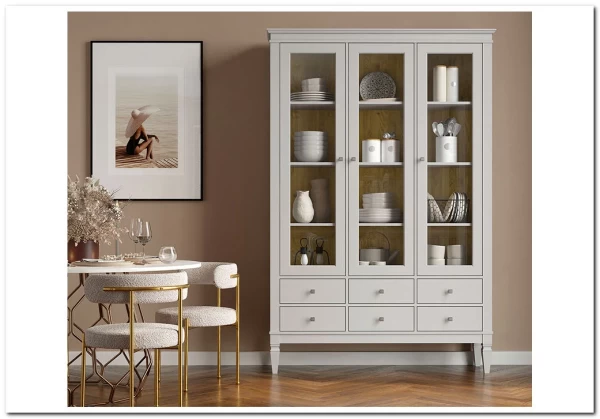 Шкаф для посуды Ольса-С 306 из массива сосны} заказать в Санкт Петербурге по цене 81 929 руб. с доставкой в Санкт Петербург