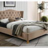 Кровать Signal ASPEN VELVET BLUVEL 28 (бежевый/дуб) 160/200} заказать в Санкт Петербурге по цене 62 781 руб. с доставкой в Санкт Петербург