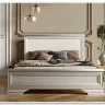 Купить Кровать Кентаки LOZ/140x200 белый BRW  с доставкой по России по цене производителя можно в магазине Другая Мебель в Санкт Петербурге