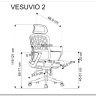 Кресло компьютерное HALMAR VESUVIO 2 бирюзовый/серый/белый} заказать в Санкт Петербурге по цене 15 791 руб. с доставкой в Санкт Петербург