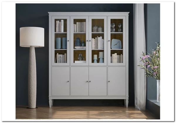 Шкаф для посуды Ольса-С 440 из массива сосны} заказать в Санкт Петербурге по цене 88 193 руб. с доставкой в Санкт Петербург