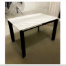 Стол CORNER 120 MATT WHITE MARBLE SOLID CERAMIC / BLACK} заказать в Санкт Петербурге по цене 53 750 руб. с доставкой в Санкт Петербург