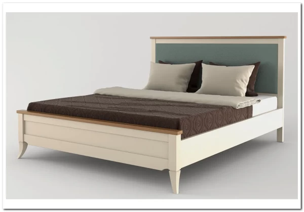 Кровать двуспальная Римини с мягким изголовьем} заказать в Санкт Петербурге по цене 57 394 руб. с доставкой в Санкт Петербург