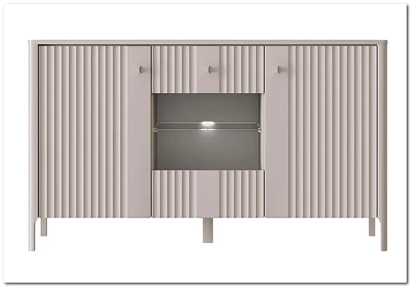 Тумба-витрина Далия персидский жемчуг KOM1W2D БРВ} заказать в Санкт Петербурге по цене 31 000 руб. с доставкой в Санкт Петербург
