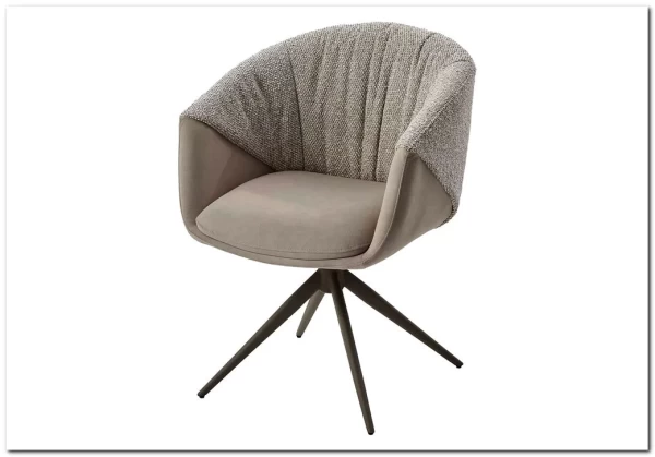 Стул ГИССЕН (GISSEN) 360 град., цвет ЛАТТЕ RIELY-111 / V885-3, ткань / ЛАТТЕ, ®DISAUR} заказать в Санкт Петербурге по цене 18 550 руб. с доставкой в Санкт Петербург