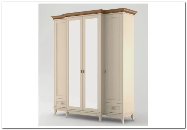 Шкаф четырехдверный Римини} заказать в Санкт Петербурге по цене 183 969 руб. с доставкой в Санкт Петербург