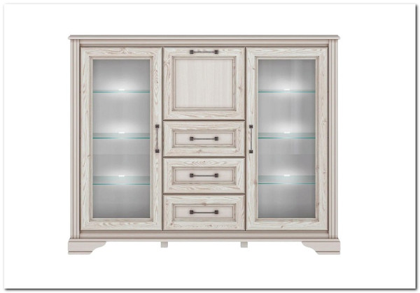 Тумба Stylius (Стилиус) B169-KOM2W1B3S BRW} заказать в Санкт Петербурге по цене 39 690 руб. с доставкой в Санкт Петербург