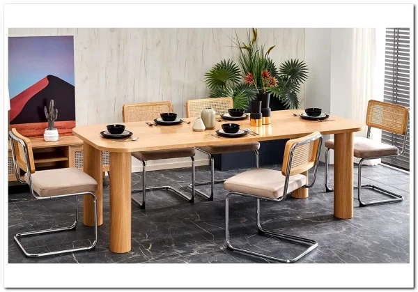 Стол обеденный Halmar ELEFANTE PROSTOKAT (дуб натуральный)} заказать в Санкт Петербурге по цене 132 102 руб. с доставкой в Санкт Петербург