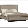Кровать с мягким элементом Classic LOZ160x200 глиняный серый BRW} заказать в Санкт Петербурге по цене 43 300 руб. с доставкой в Санкт Петербург