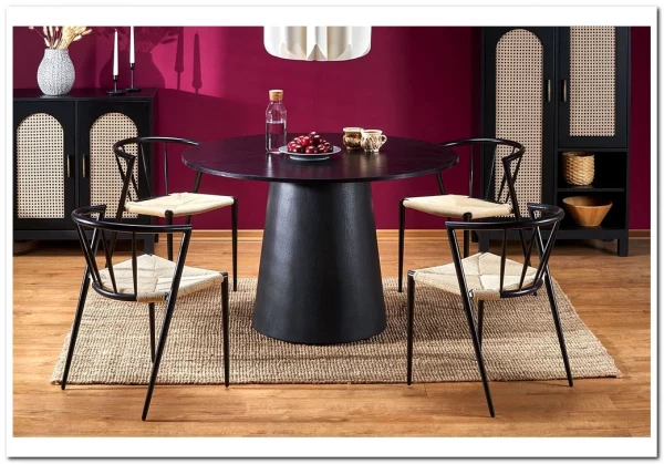 Стол обеденный Halmar GINTER (черный)} заказать в Санкт Петербурге по цене 43 867 руб. с доставкой в Санкт Петербург