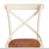 Стул CROSS (mod.CB2001) Белый (butter white)} заказать в Санкт Петербурге по цене 12 500 руб. с доставкой в Санкт Петербург