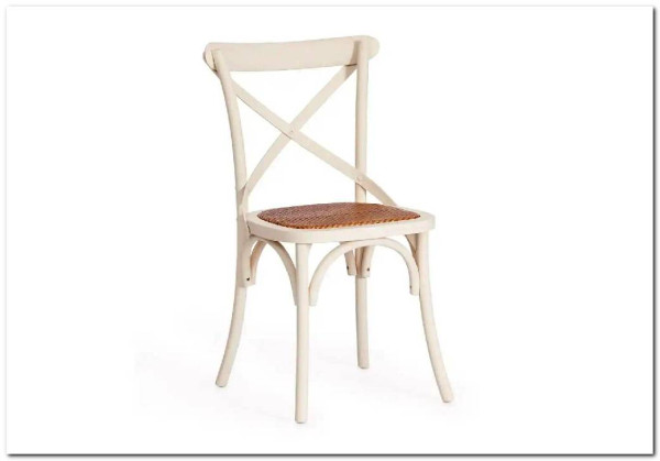 Стул CROSS (mod.CB2001) Белый (butter white)} заказать в Санкт Петербурге по цене 12 500 руб. с доставкой в Санкт Петербург
