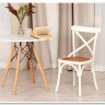 Стул CROSS (mod.CB2001) Белый (butter white)} заказать в Санкт Петербурге по цене 12 500 руб. с доставкой в Санкт Петербург