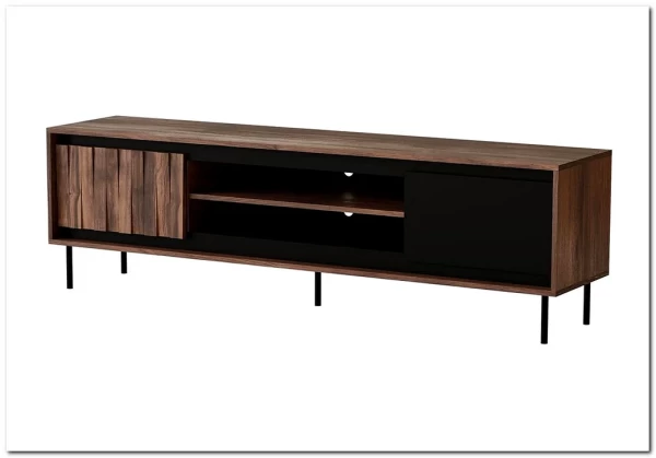 Тумба под телевизор Halmar SWING RTV-1 (орех/черный)} заказать в Санкт Петербурге по цене 28 685 руб. с доставкой в Санкт Петербург