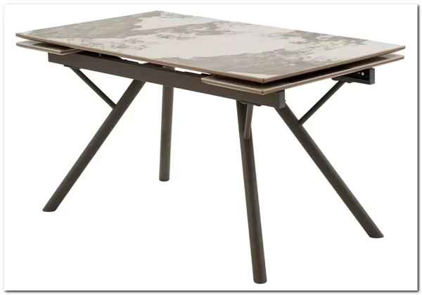 Стол ЛИБЕРТИ 180 цвет ПАНДОРА (Pandora), керамика / Латте каркас} заказать в Санкт Петербурге по цене 52 100 руб. с доставкой в Санкт Петербург