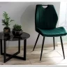 Стул кухонный ARCO VELVET  Signal (зеленый/черный)} заказать в Санкт Петербурге по цене 11 751 руб. с доставкой в Санкт Петербург