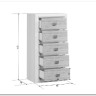 Комод Koen КОМ5S ясень снежный BRW} заказать в Санкт Петербурге по цене 12 700 руб. с доставкой в Санкт Петербург