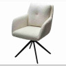 Стул MEADOW 360 град. поворот. Белый XD841-01, букле / черный каркас, DISAUR} заказать в Санкт Петербурге по цене 15 615 руб. с доставкой в Санкт Петербург